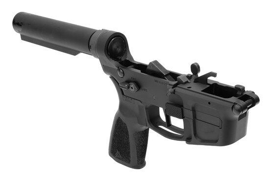 FM Products Mike 9 AR15 lower receiver is compatible with glock magazines